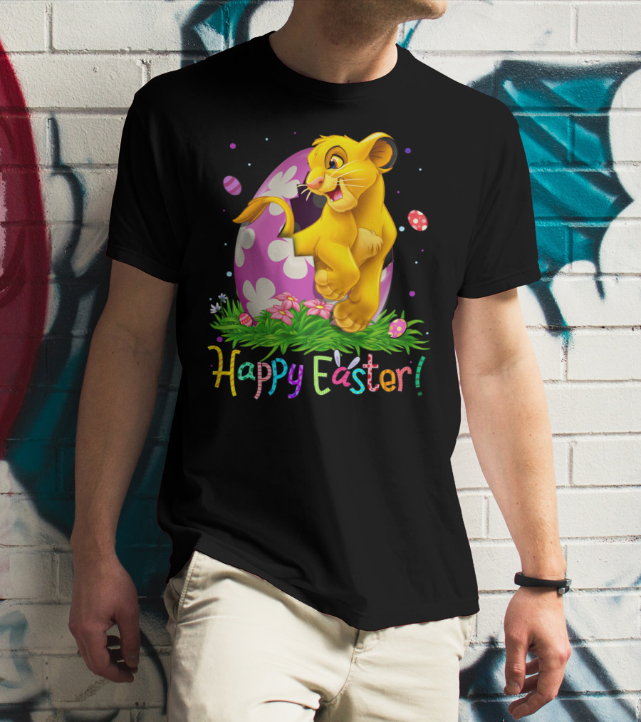 Simba Happy Easter Egg Celebration T-Shirt