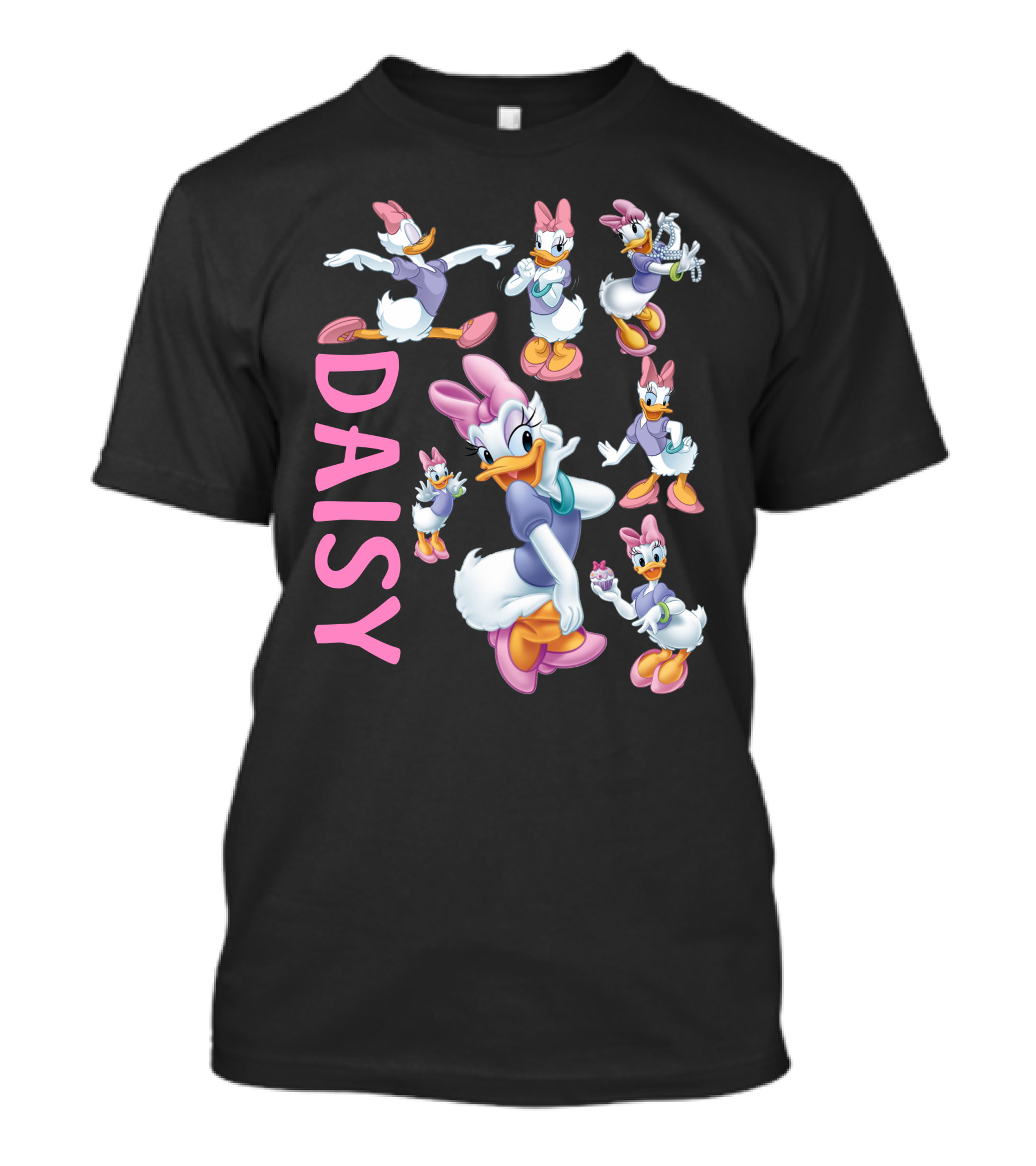 Daisy Duck Multiple Poses Character Compilation T-Shirt