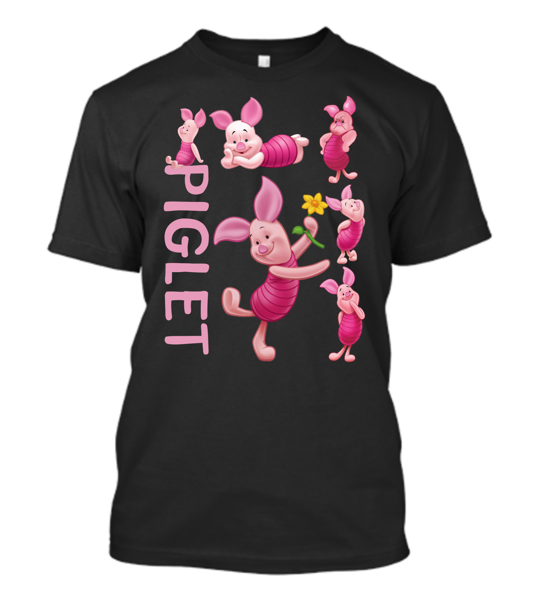 Piglet Delightful Poses Collection T-Shirt