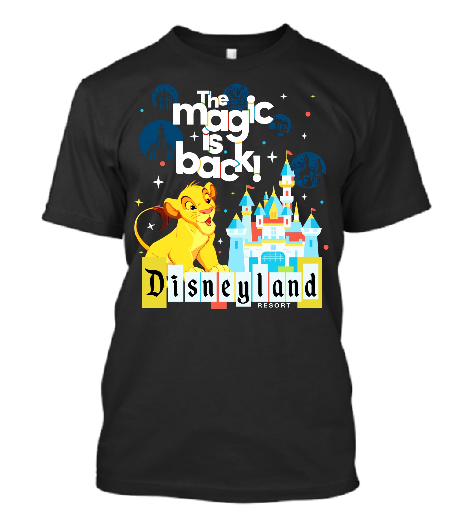 The Magic Is Back Disneyland Resort Simba Lion King T-Shirt