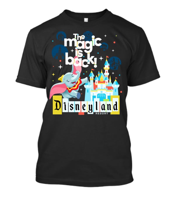 The Magic Is Back Dumbo Disneyland Resort T-Shirt