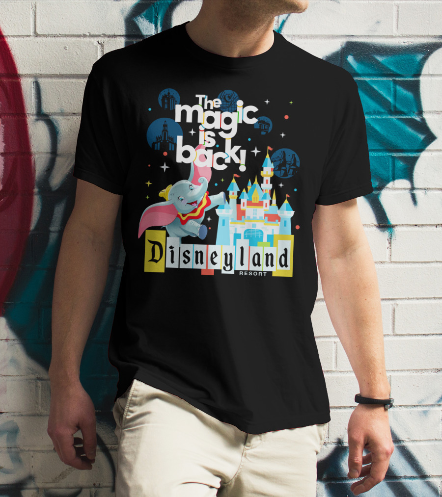 The Magic Is Back Dumbo Disneyland Resort T-Shirt