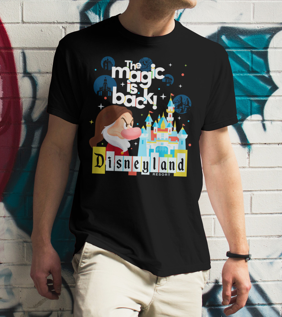 The Magic Is Back Grumpy Disneyland Resort T-Shirt