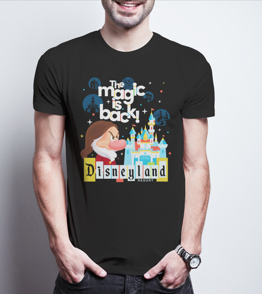 The Magic Is Back Grumpy Disneyland Resort T-Shirt