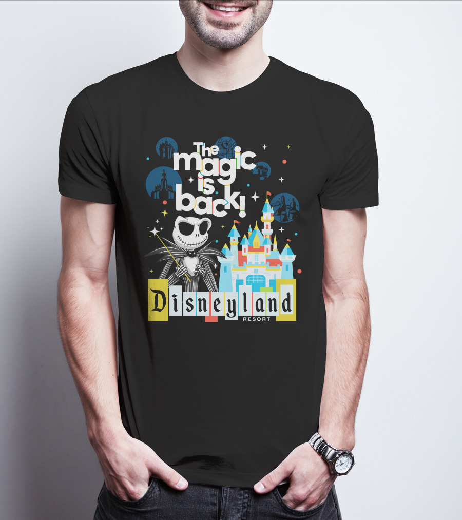The Magic Is Back Jack Skellington Disneyland Resort T-Shirt