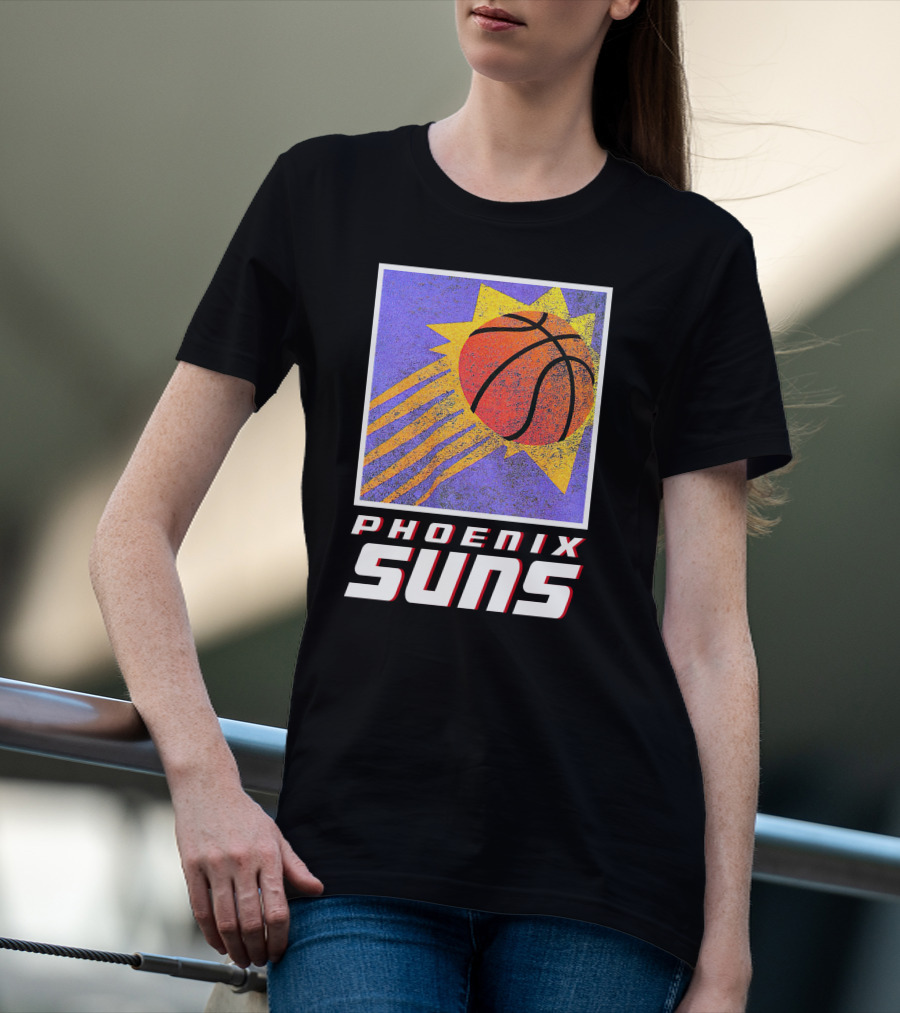 Phoenix Suns Basketball Vintage Style Retro T-Shirt