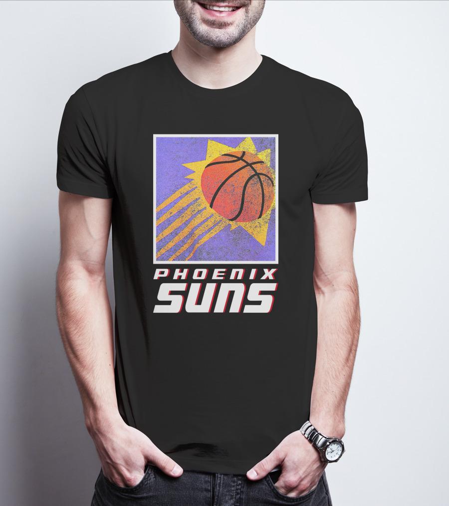 Phoenix Suns Basketball Vintage Style Retro T-Shirt