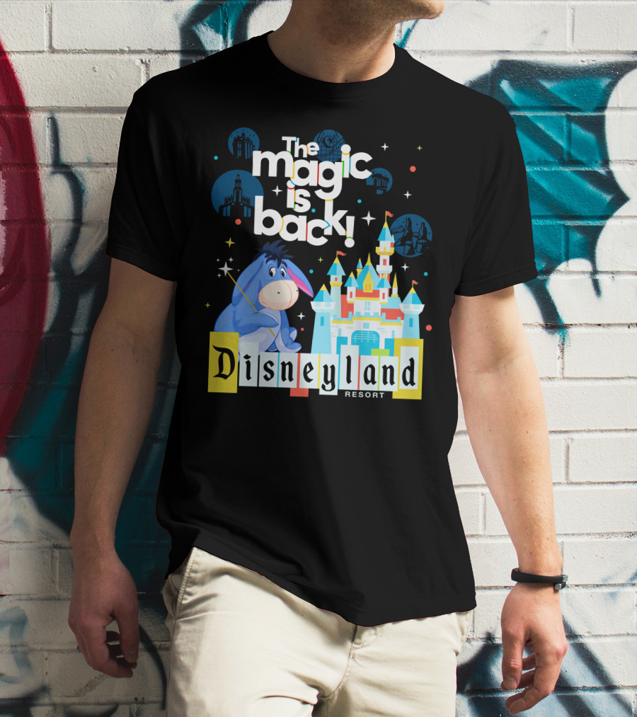 The Magic Is Back Disneyland Resort Eeyore T-Shirt