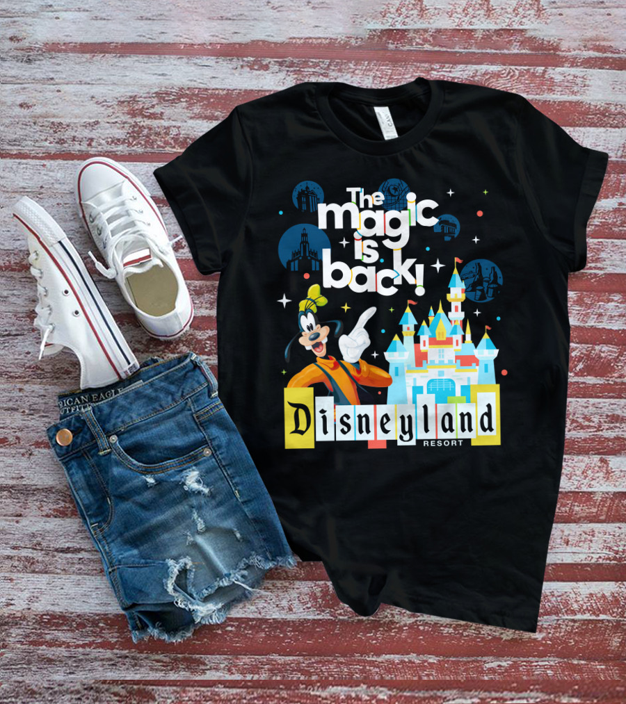 The Magic Is Back Goofy Disneyland Resort T-Shirt