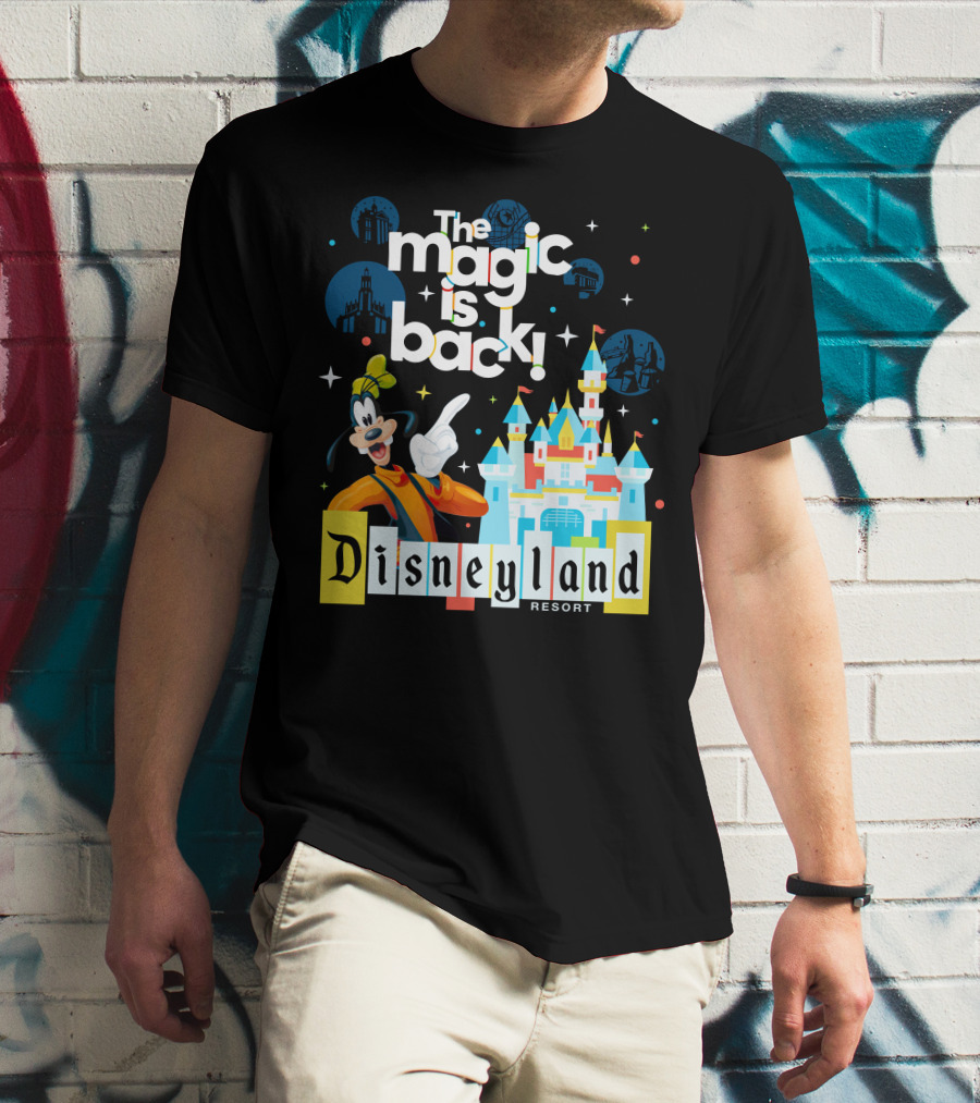 The Magic Is Back Goofy Disneyland Resort T-Shirt