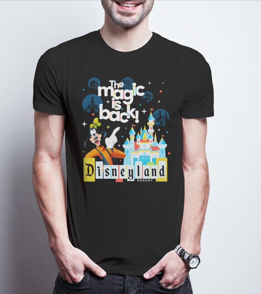 The Magic Is Back Goofy Disneyland Resort T-Shirt
