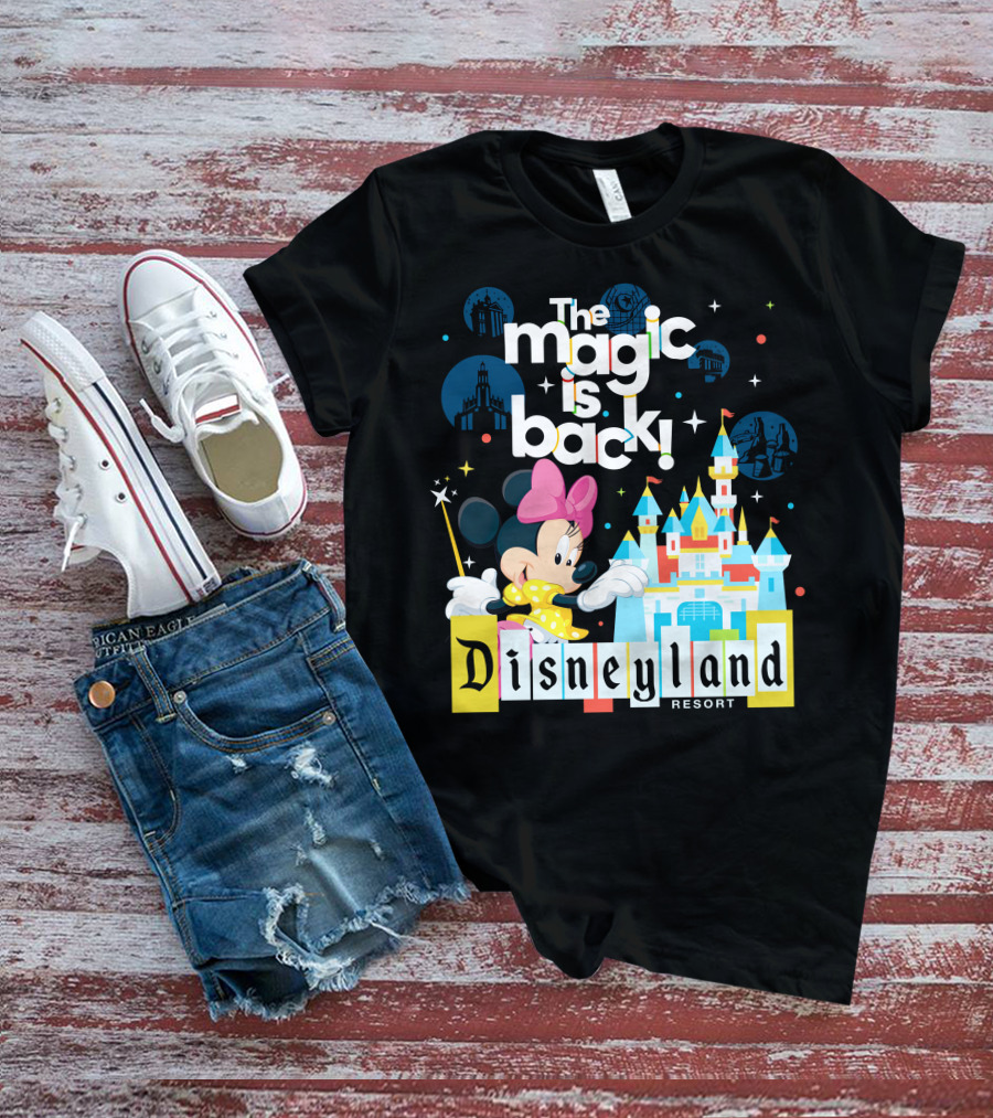 The Magic Is Back Minnie Disneyland Resort T-Shirt
