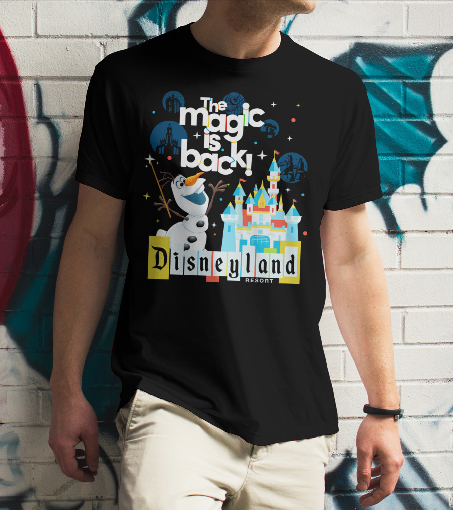 The Magic Is Back Olaf Disneyland Resort T-Shirt