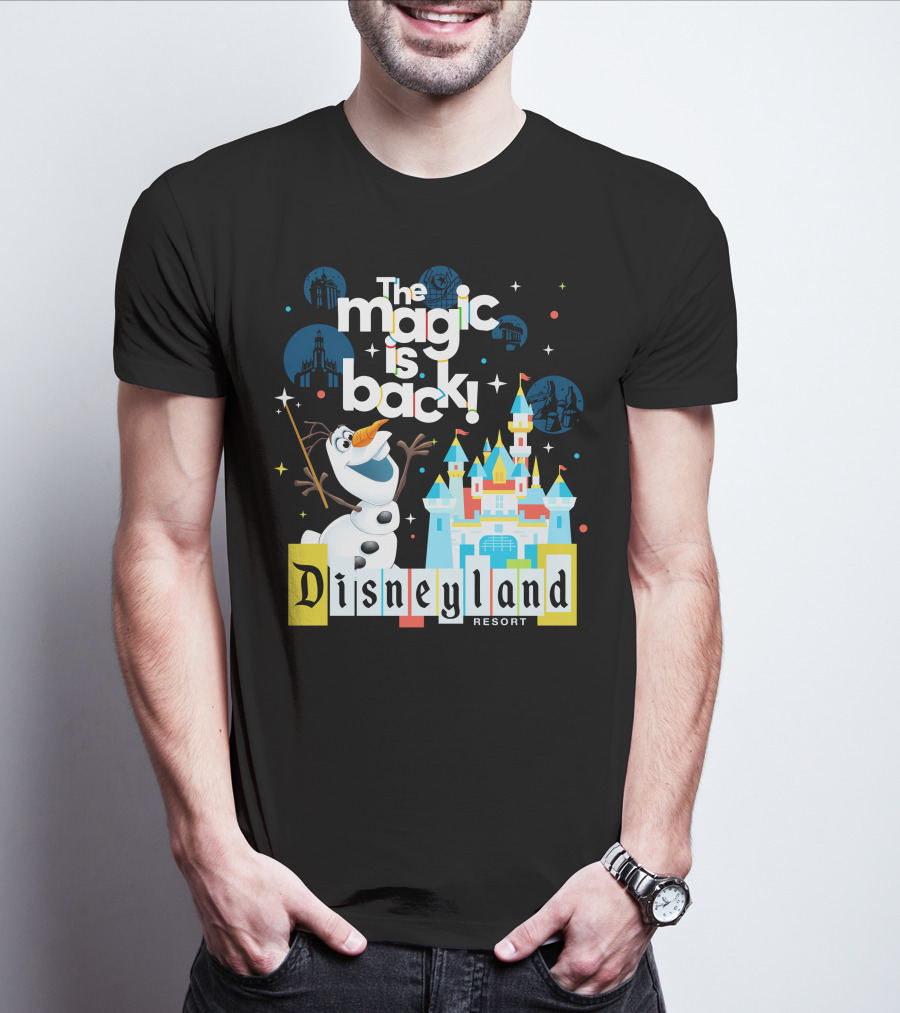 The Magic Is Back Olaf Disneyland Resort T-Shirt