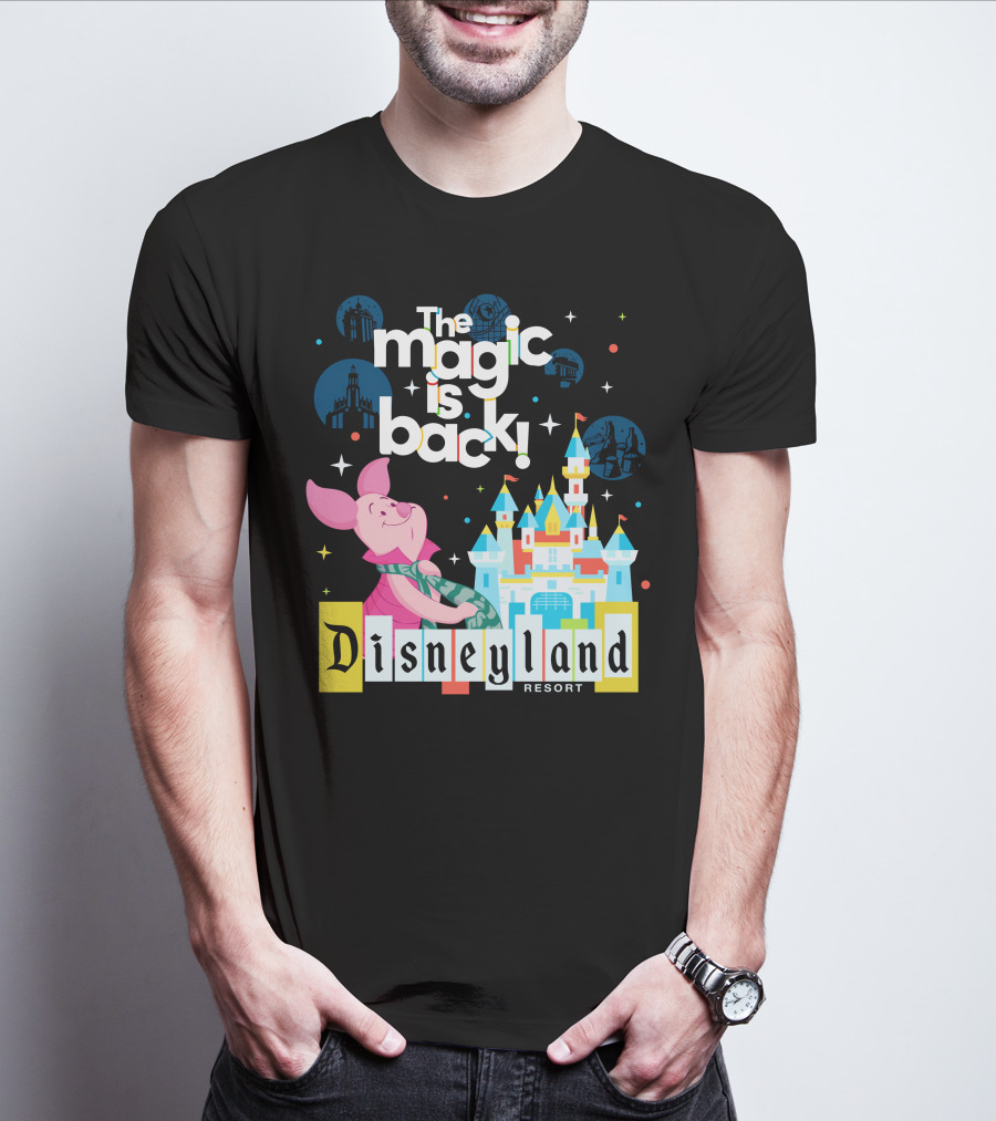 The Magic Is Back Piglet Disneyland Resort T-Shirt
