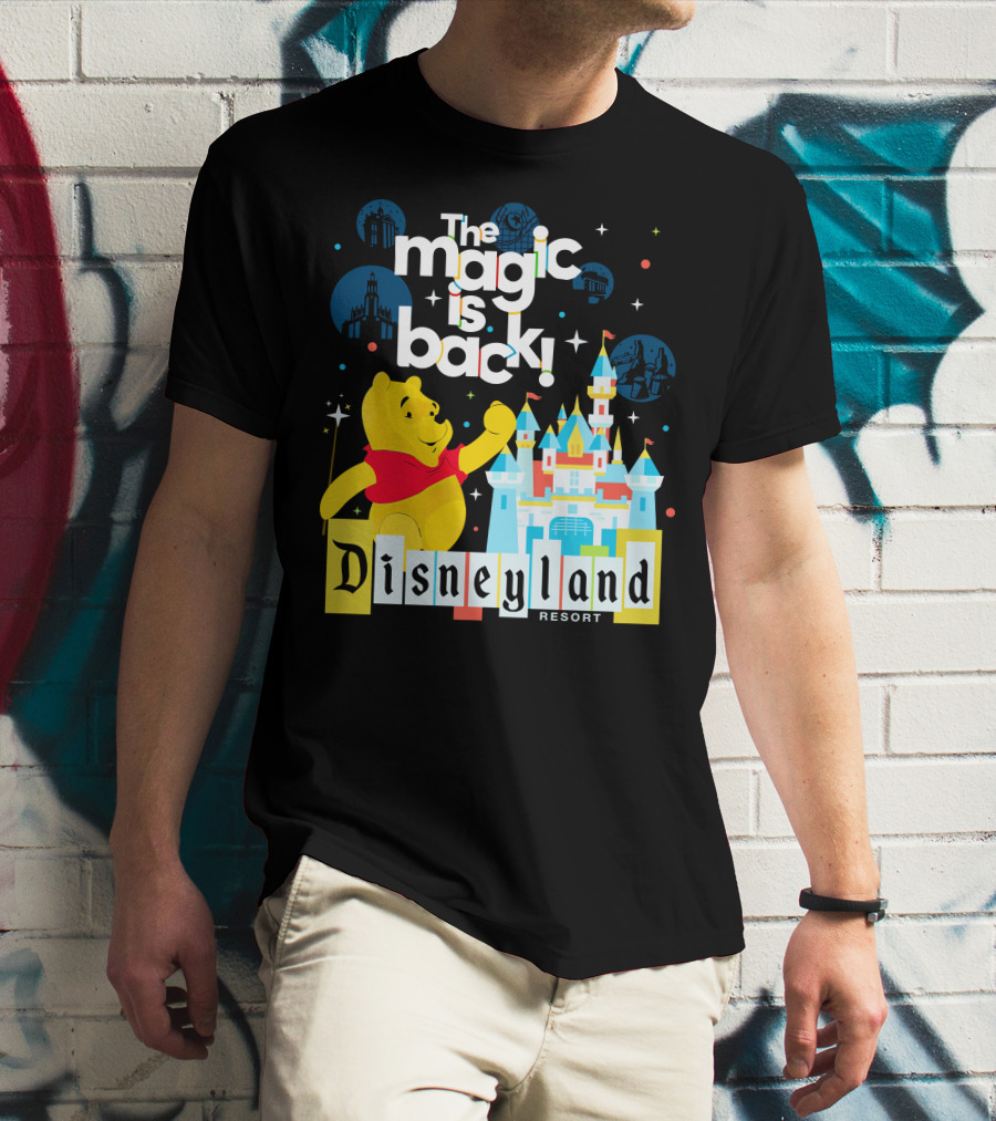 The Magic Is Back Pooh Disneyland Resort T-Shirt