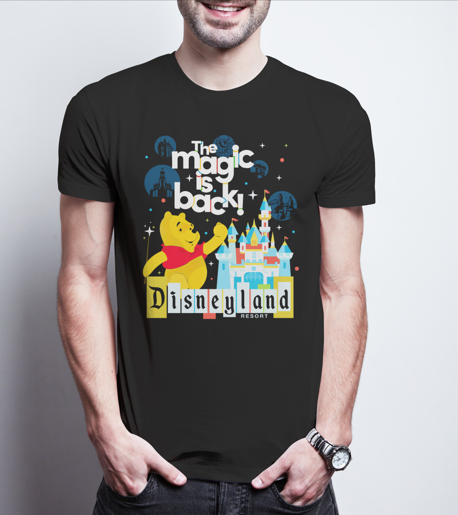 The Magic Is Back Pooh Disneyland Resort T-Shirt