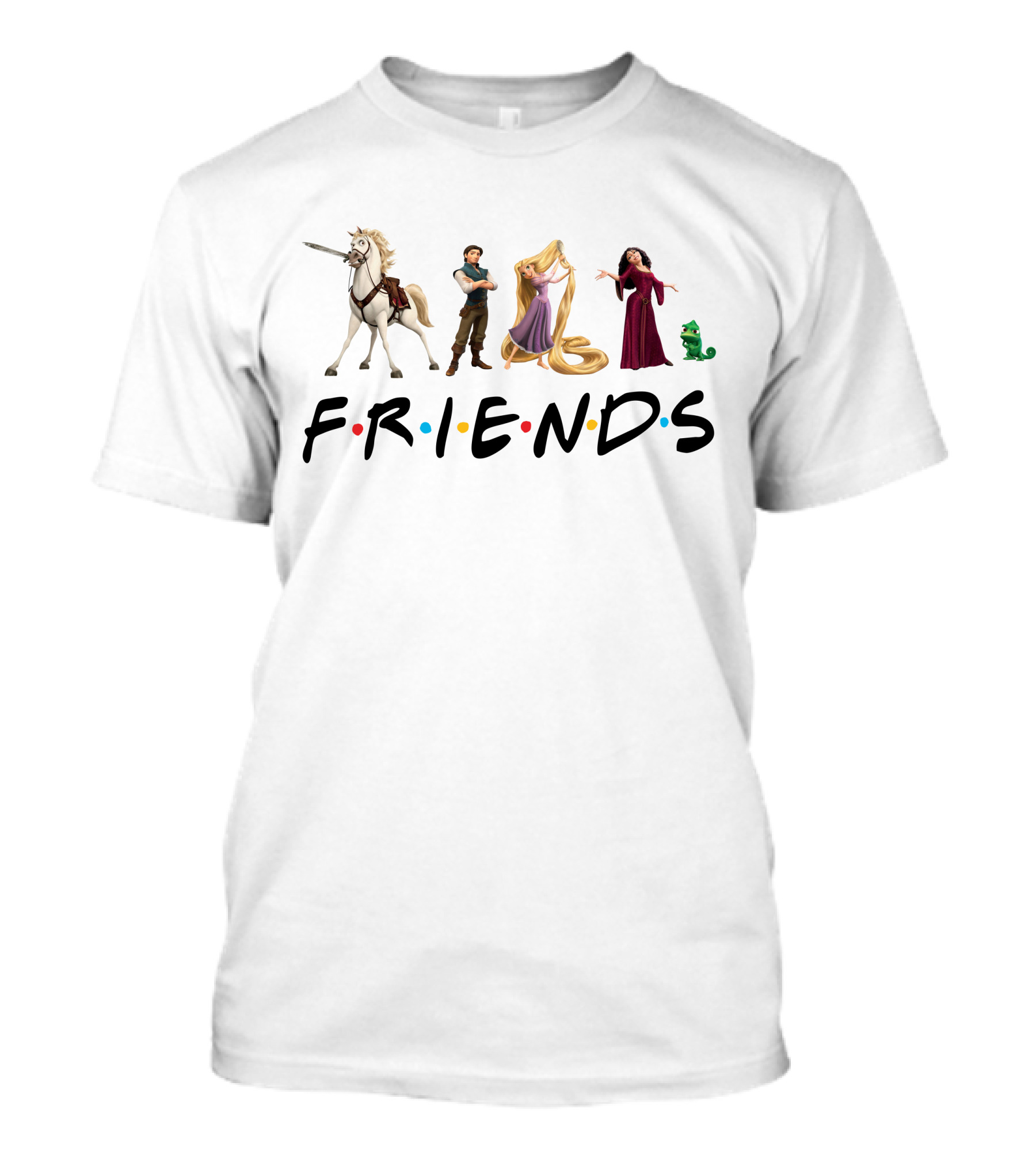 Tangled Friends Characters Inspired T-Shirt