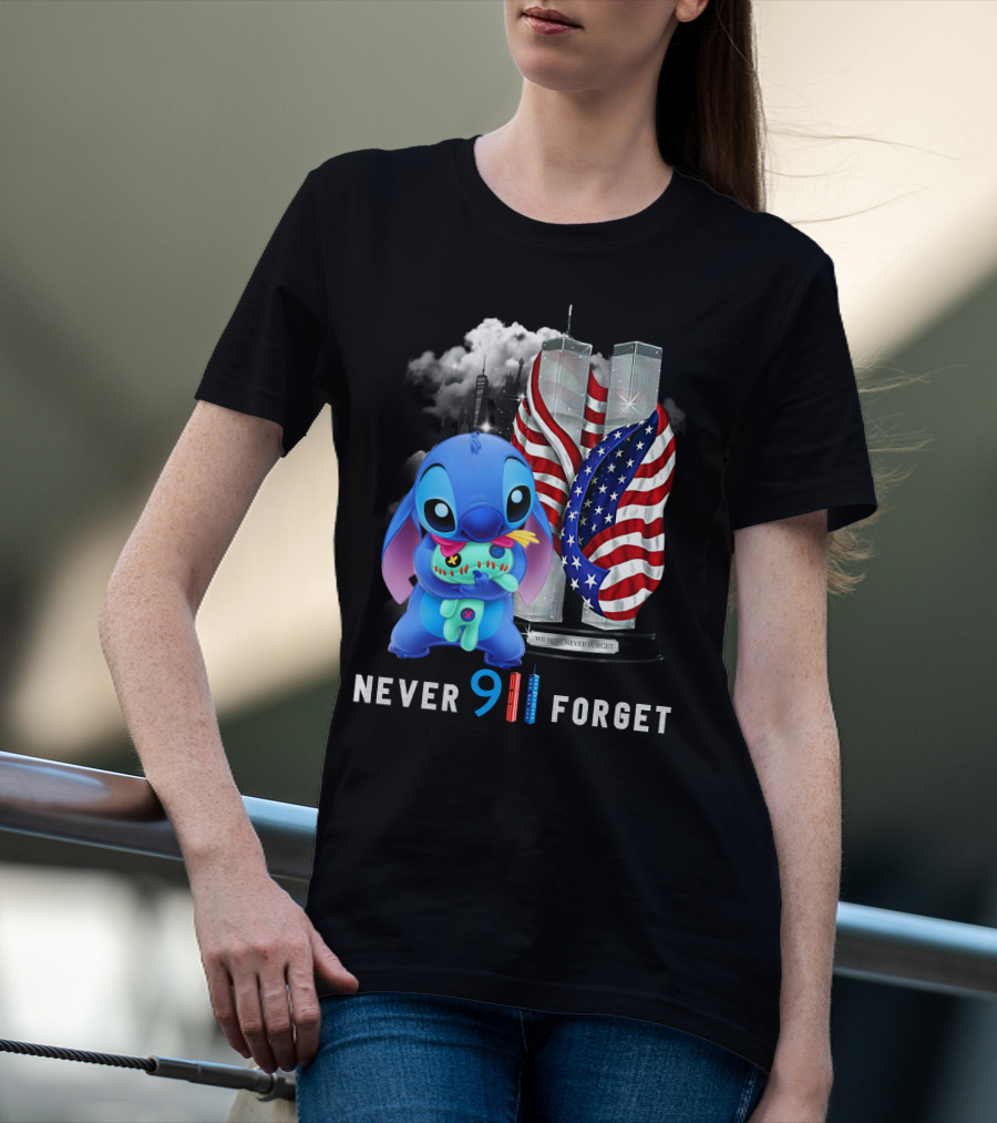 Never 911 Forget Stitch-D T-Shirt