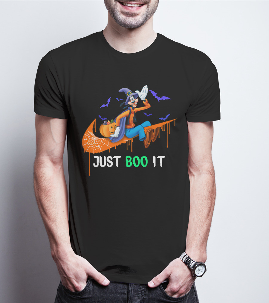 Just Boo It Goofy Halloween Nike T-Shirt
