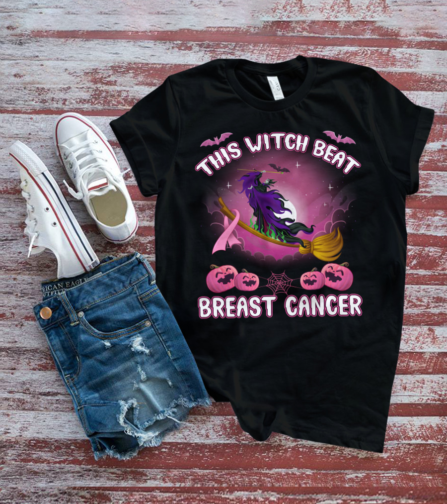 This Witch Beat Breast Cancer Maleficient T-Shirt