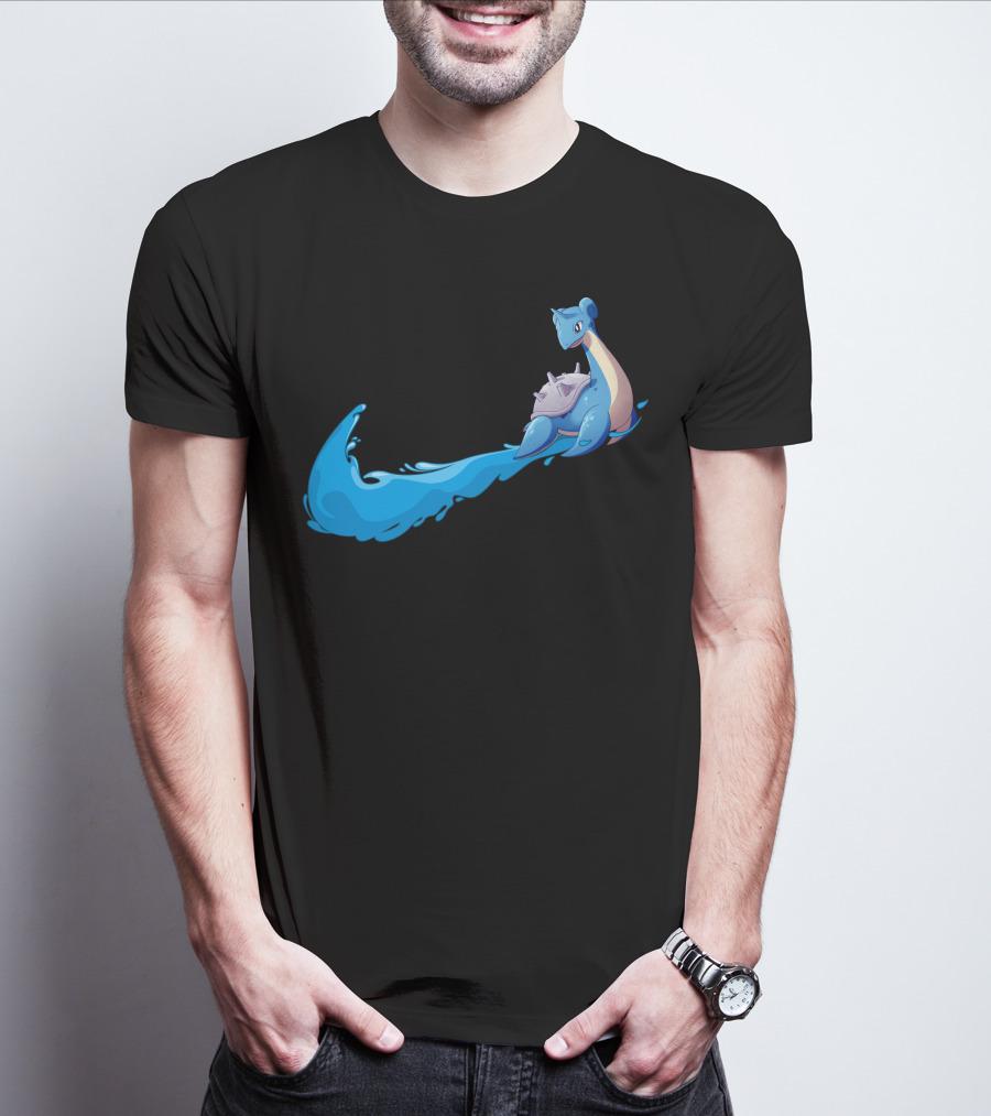 Lapras Water-Type Pokémon Splash T-Shirt