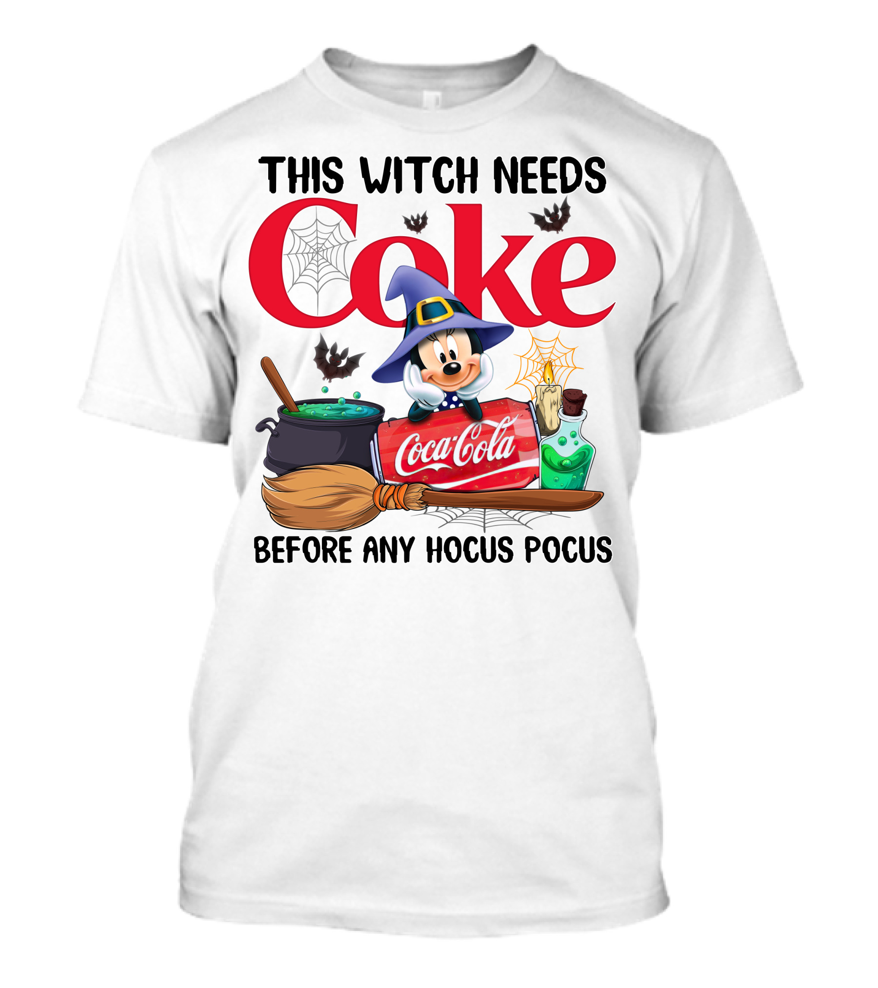 This Witch Needs Coke Coca-Cola Before Any Hocus Pocus T-Shirt
