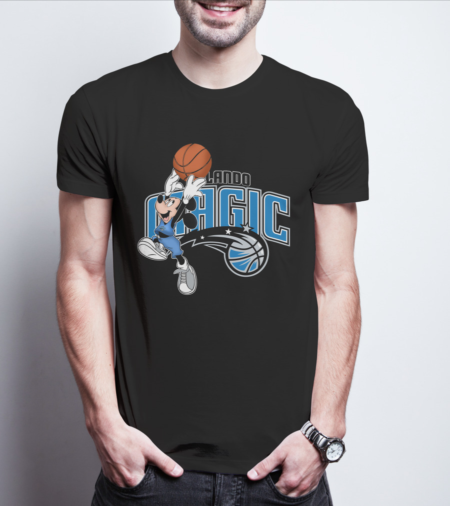 Mickey Orlando Magic Basketball T-Shirt