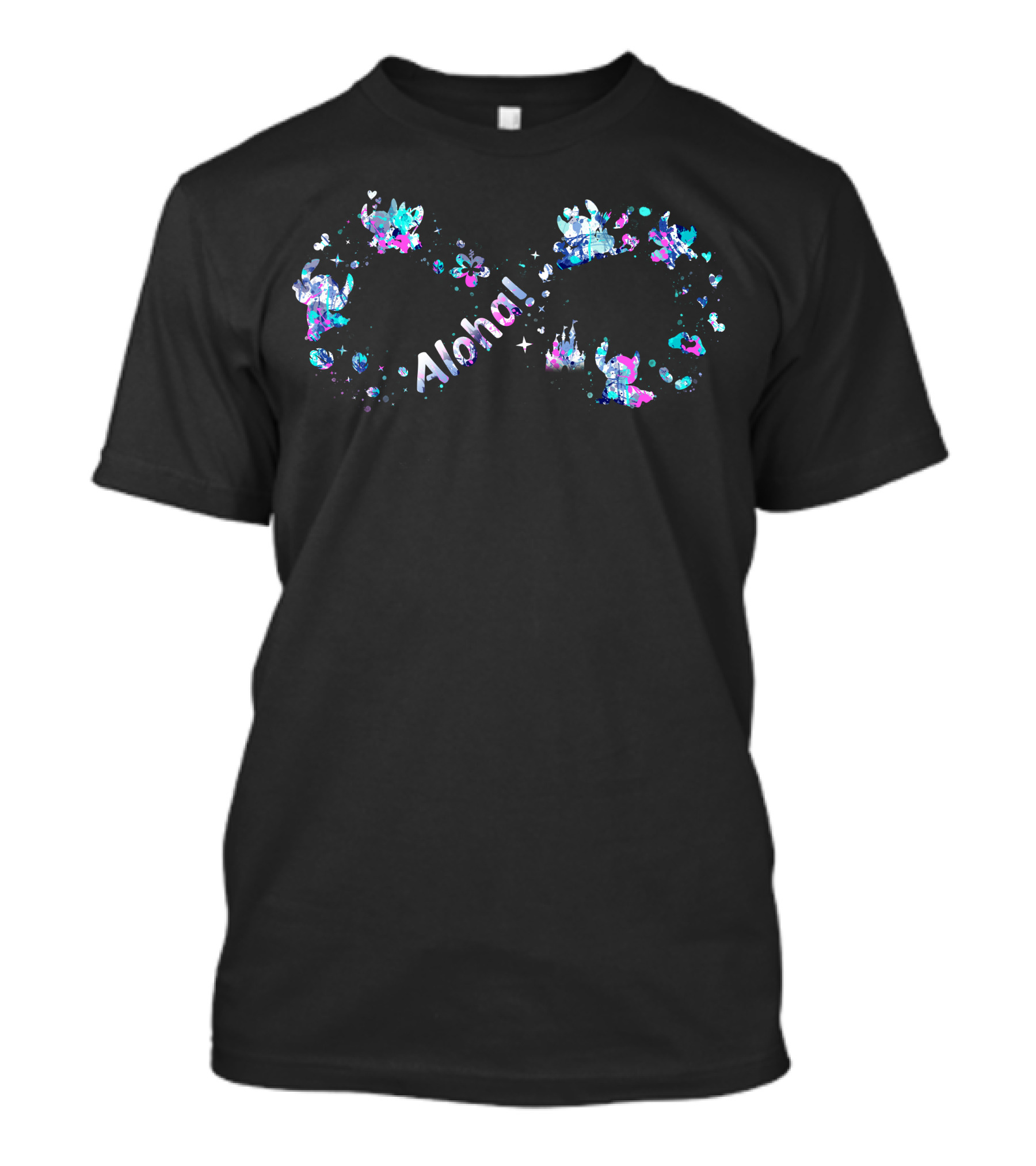 Aloha Stitch Infinity Heart T-Shirt