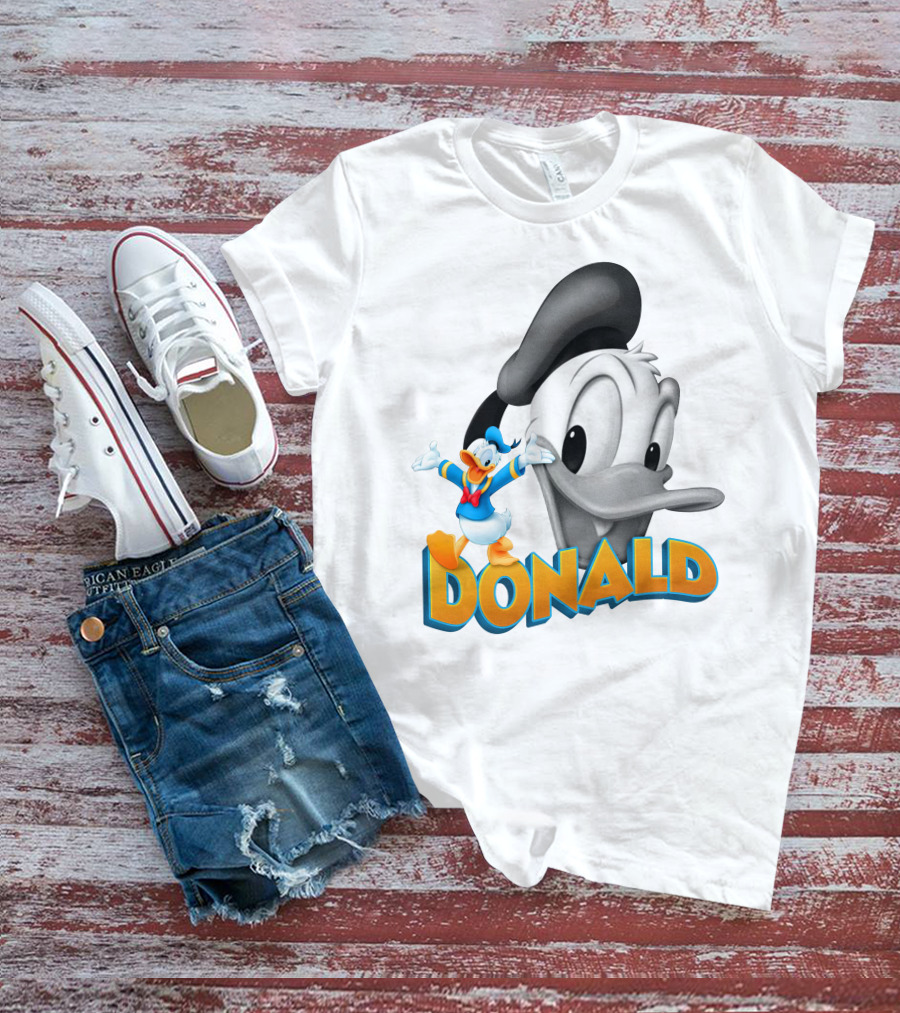 Donald Duck Classic Animation Character T-Shirt