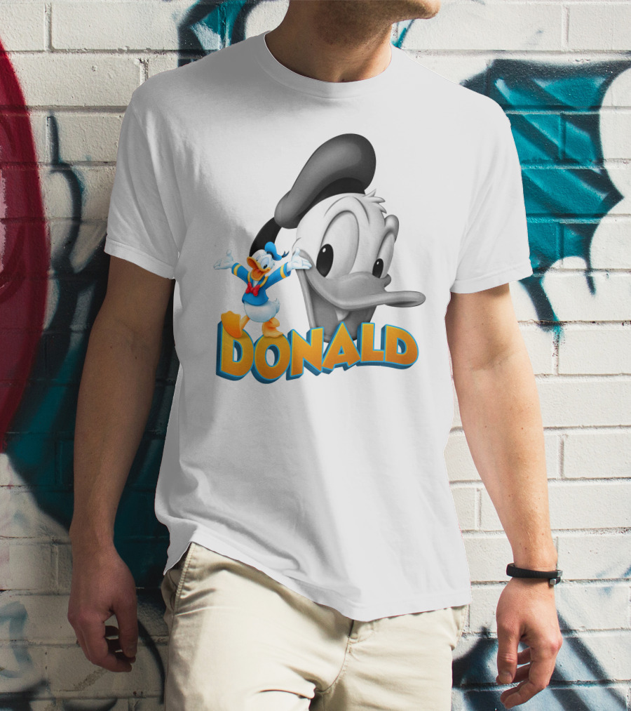 Donald Duck Classic Animation Character T-Shirt