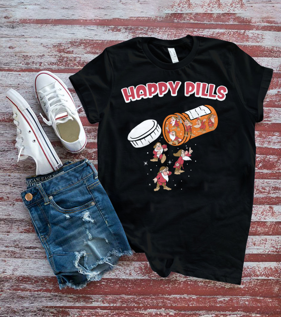 HAPPY PILLS Grumpy Seven Dwarfs T-Shirt