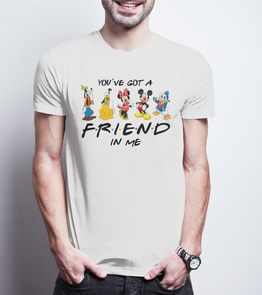 You’ve Got A Friend In Me With Mickey, Minnie, Donald, Goofy, And Pluto T-Shirt