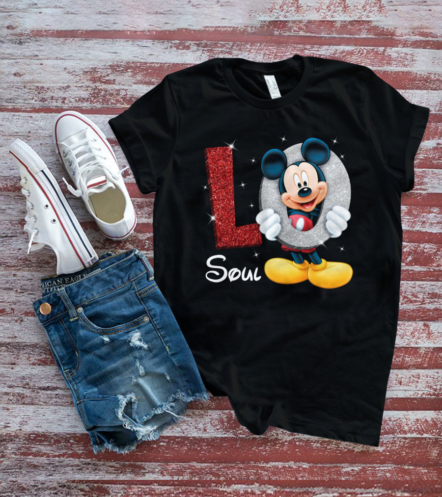Mickey Mouse Love Soul T-Shirt