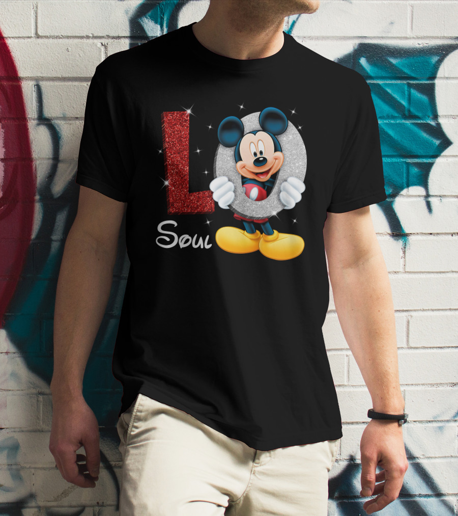 Mickey Mouse Love Soul T-Shirt