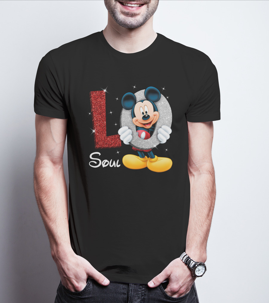 Mickey Mouse Love Soul T-Shirt