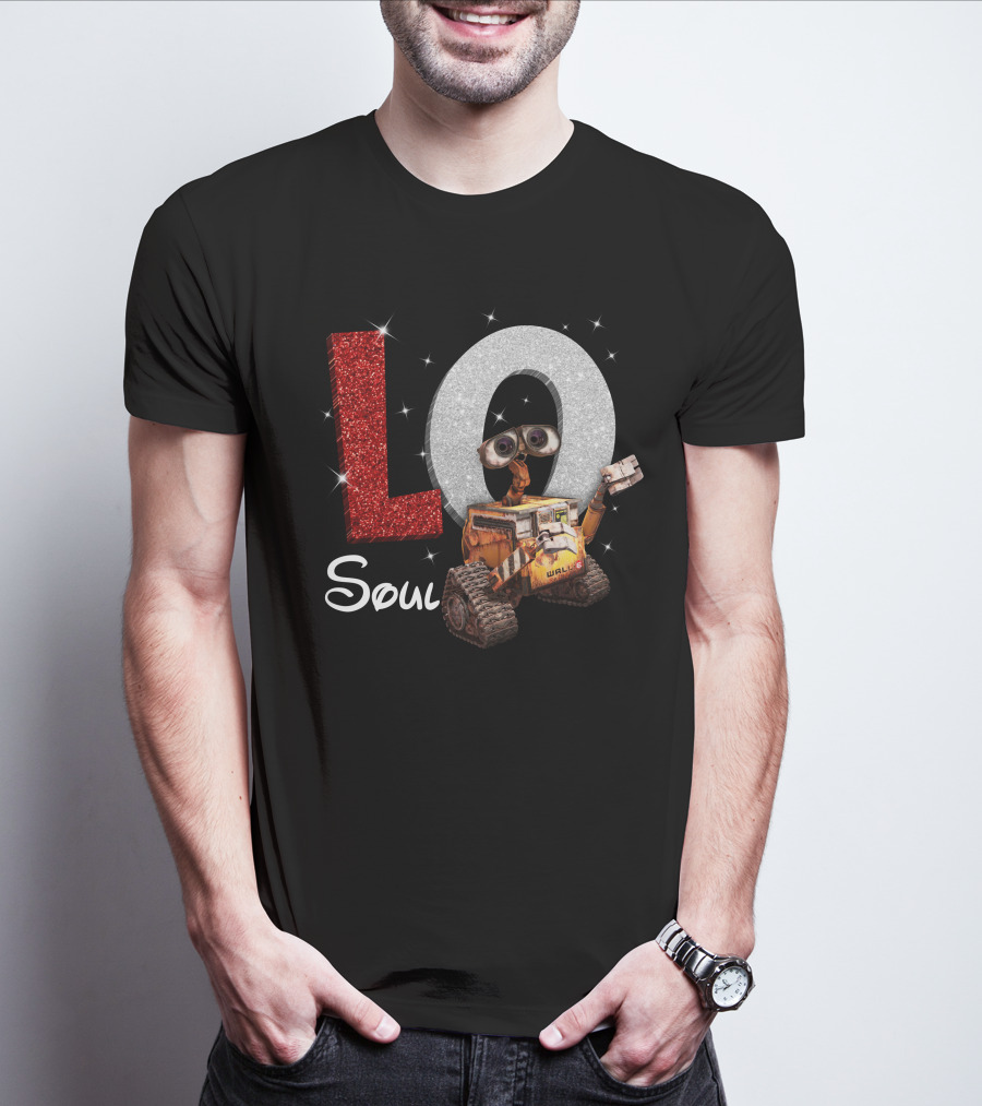 Love Soul Wall-E Pixar Movie Fan T-Shirt