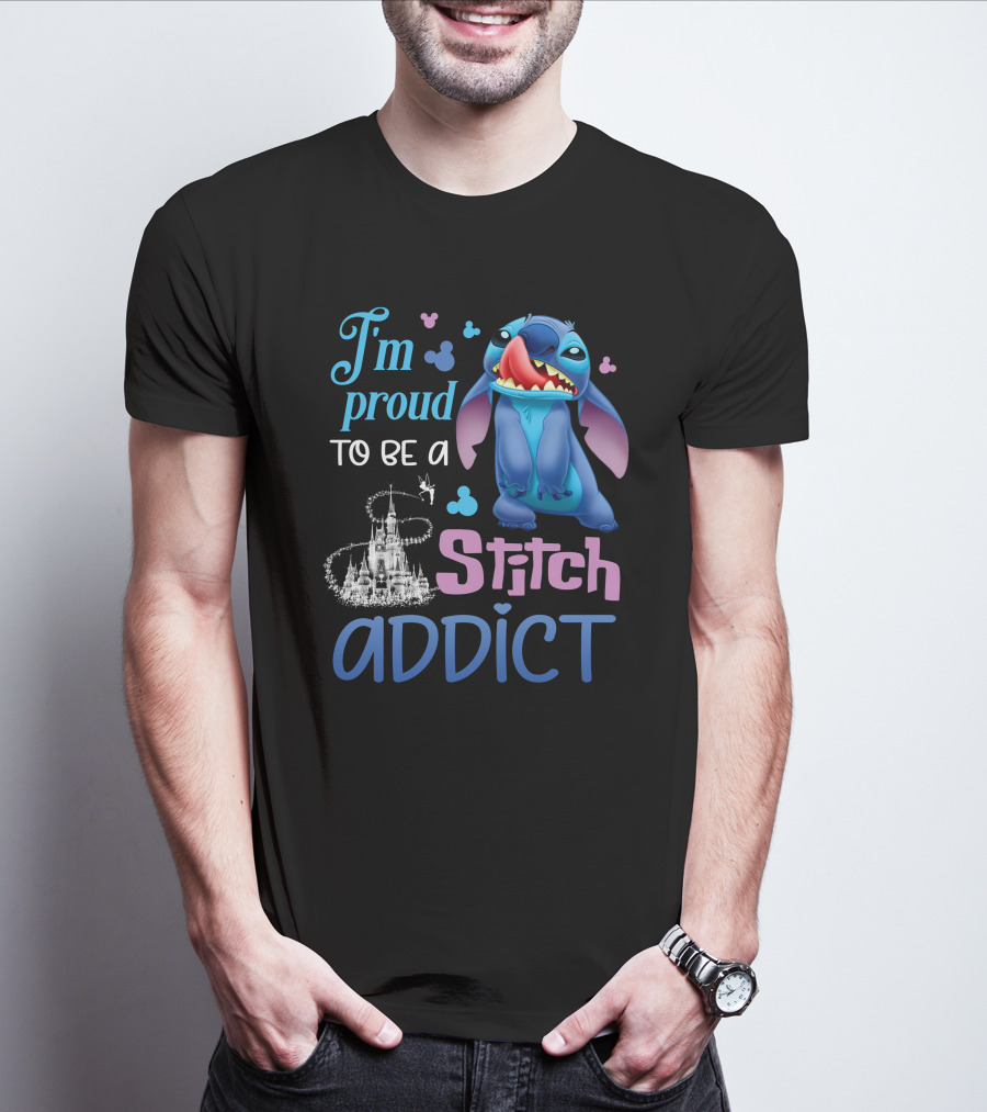 I'm Proud To Be A Stitch Addict T-Shirt