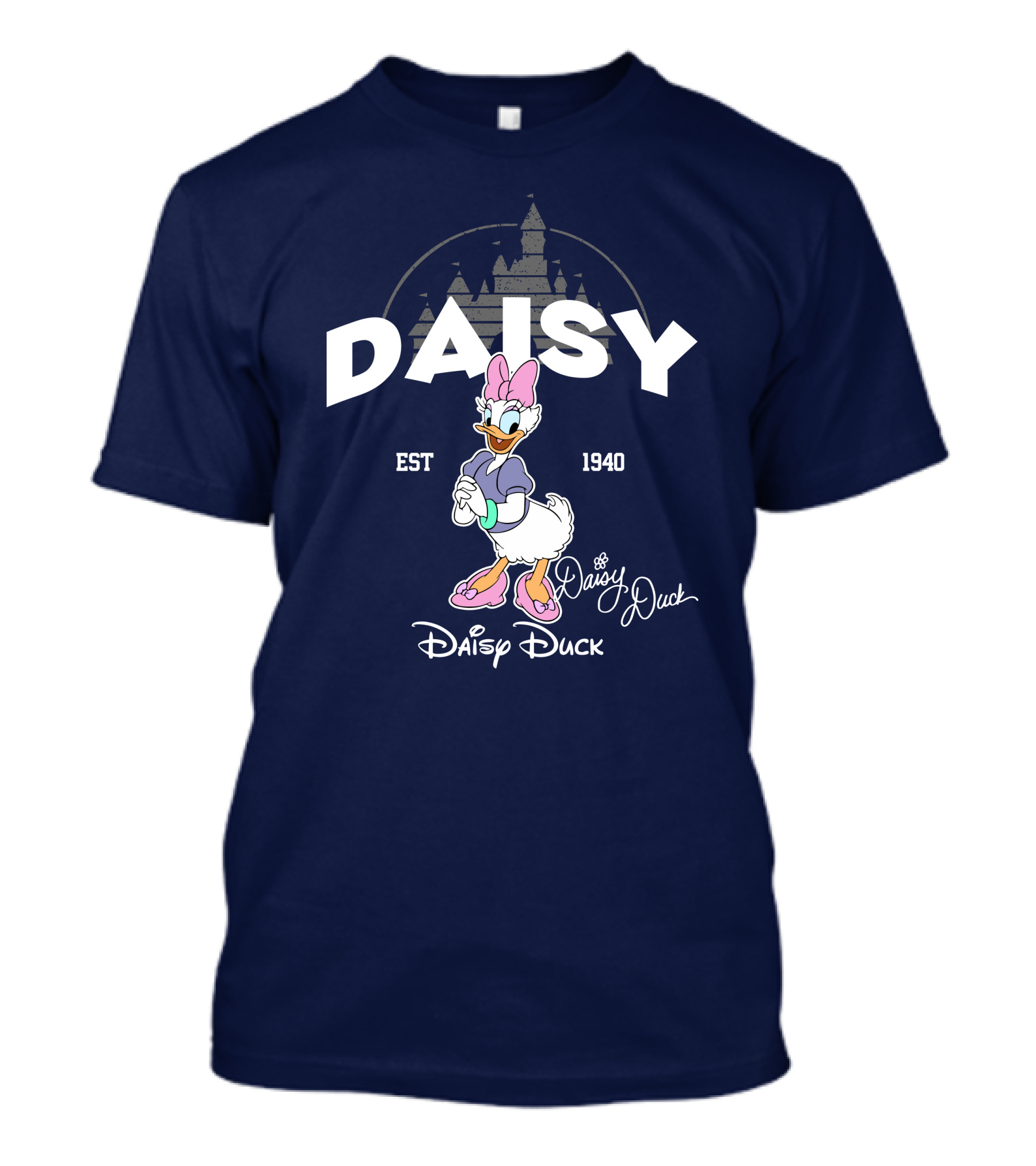 Daisy Duck Est 1940 Disney Character Vintage Style T-Shirt
