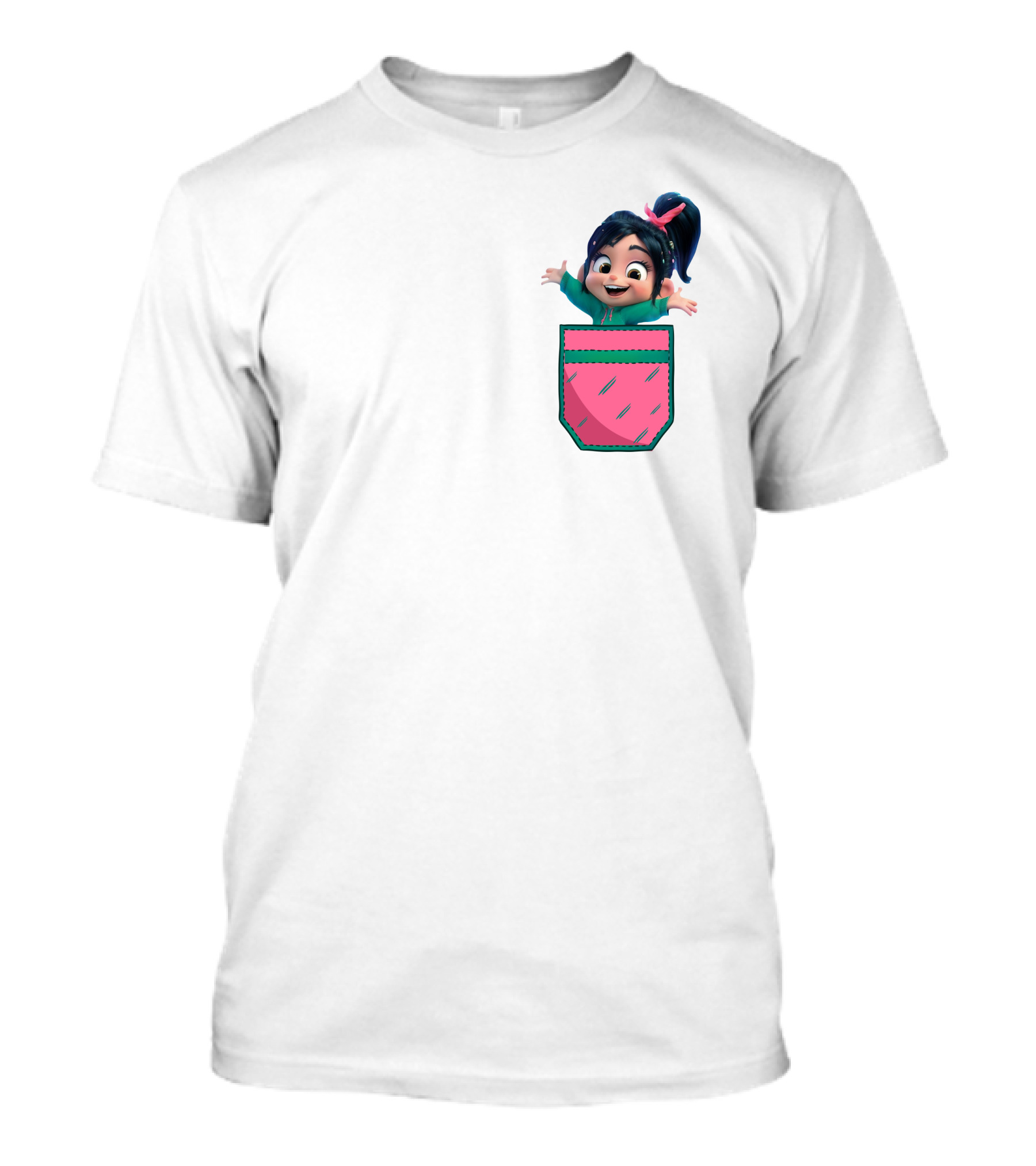 Vanellope Von Schweetz Pocket Character T-Shirt