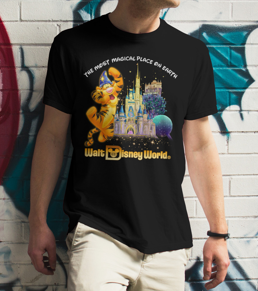 The Most Magical Place On Earth Tigger Walt Disney World T-Shirt