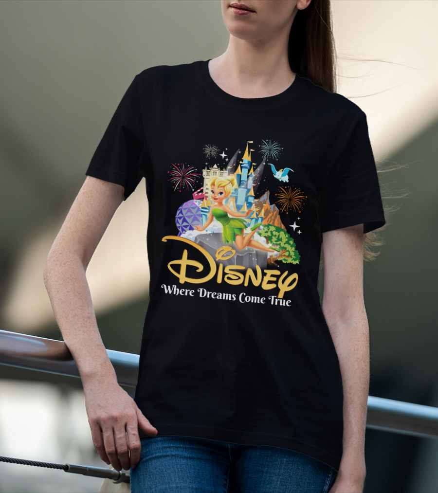Disney Tinker Bell Where Dreams Come True T-Shirt
