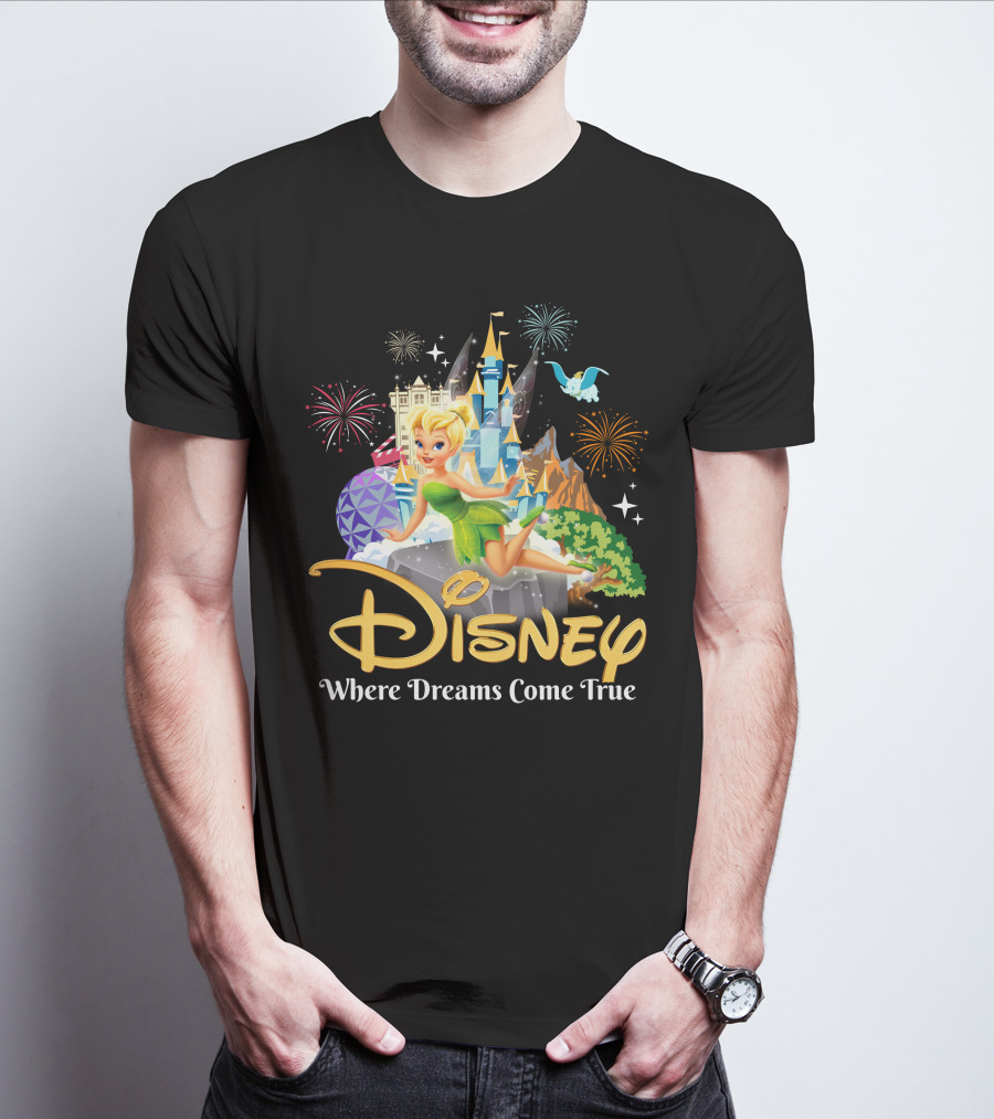 Disney Tinker Bell Where Dreams Come True T-Shirt