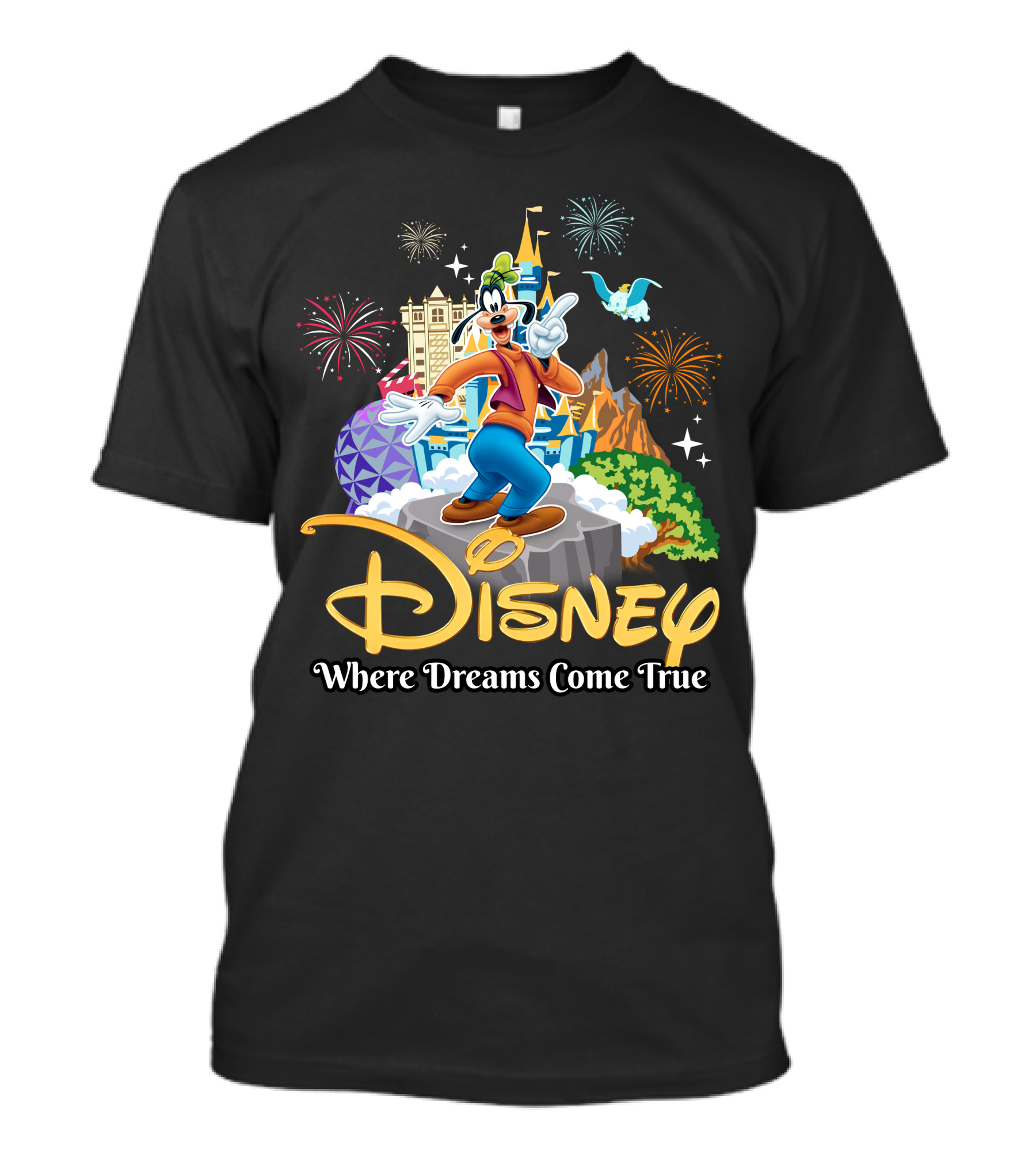 Disney Goofy Where Dreams Come True T-Shirt