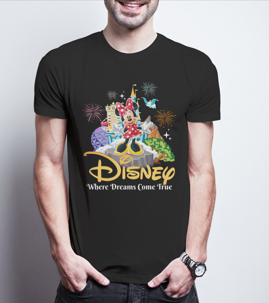 Disney Minnie Where Dreams Come True T-Shirt