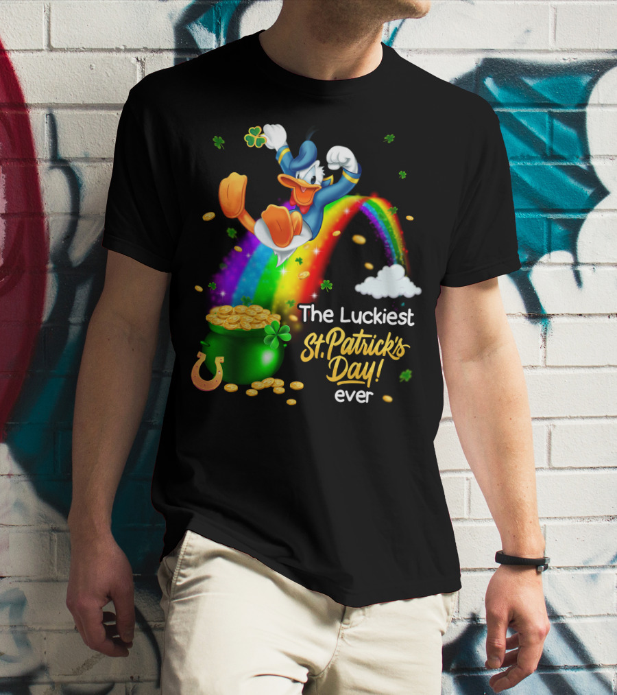 Donald Duck The Luckiest St. Patrick's Day Ever T-Shirt