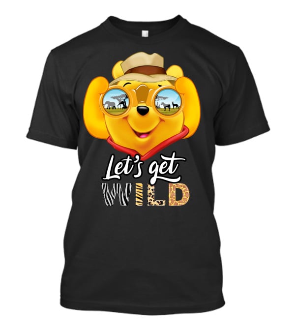 Let's Get Wild Pooh Safari Adventure T-Shirt