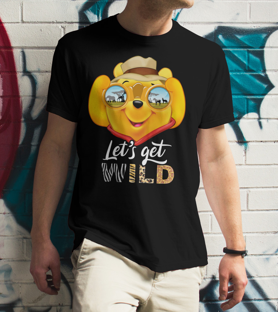 Let's Get Wild Pooh Safari Adventure T-Shirt