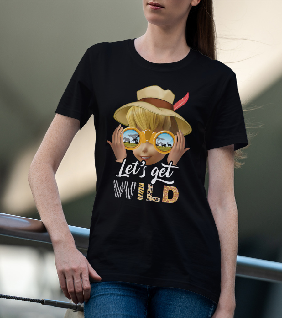 Let's Get Wild Safari Adventure Tinkerbell T-Shirt