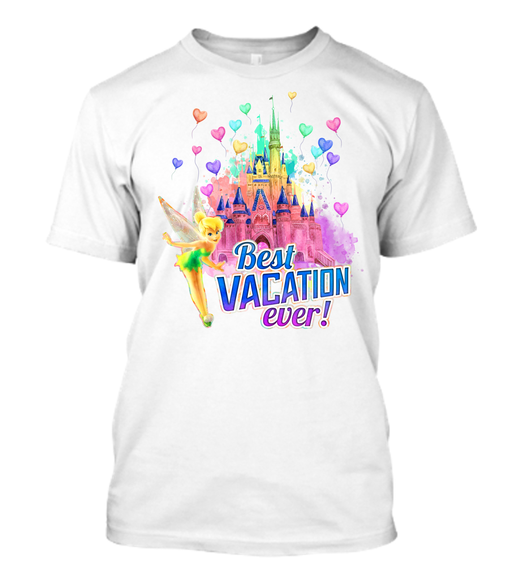 Tinkerbell Best Vacation Ever T-Shirt